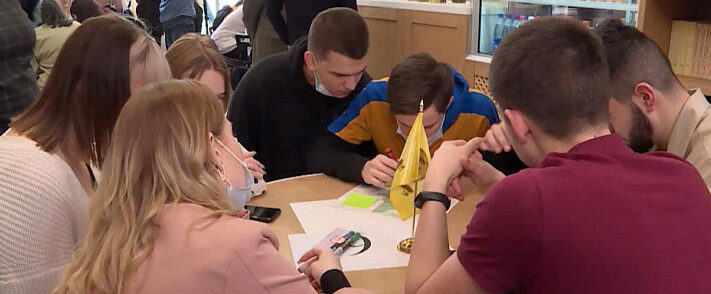 Студенты ростовского ВУЗа провели квест ко Дню освобождения Ростова
