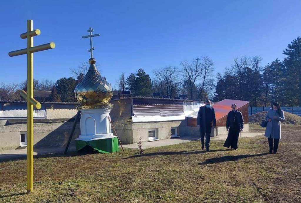 В селе Кугей продолжается строительство Петропавловского храма