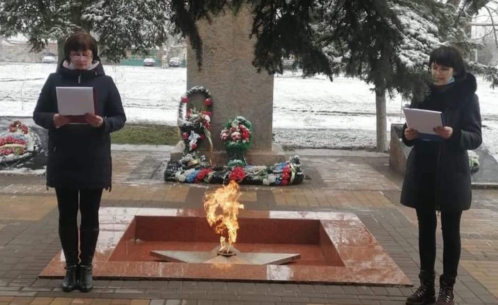 В Самарском отметили 79-ю годовщину освобождения от немецко-фашистких захватчиков