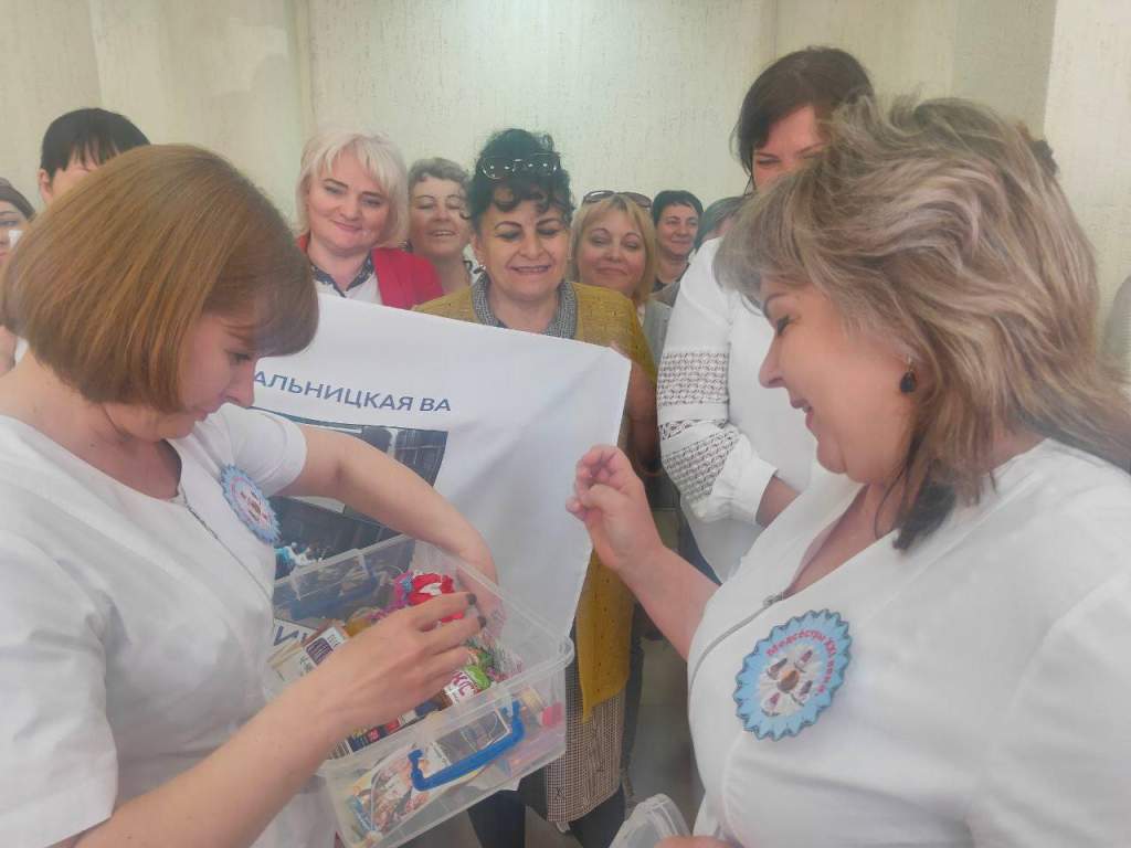 Команда отделения скорой помощи Азовской центральной районной больницы выиграла конкурс профессионального мастерства