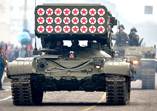 В Ростове на параде Победы покажут новейшую в мире систему залпового огня