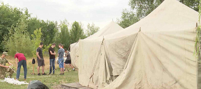 В Азове открыли лагерь с упором на духовно-нравственное воспитание