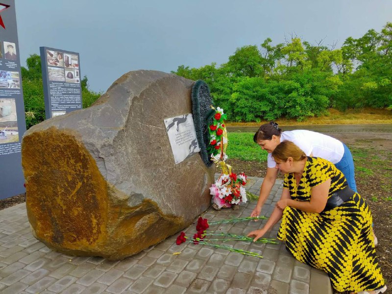 В Азовском районе завершилась декада памяти, посвященная 80-летию подвига защитников Павло-Очаковского рубежа обороны