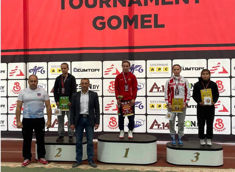 Воспитанница клуба «Ермак» Полина Лукина выиграла крупный международный турнир по борьбе