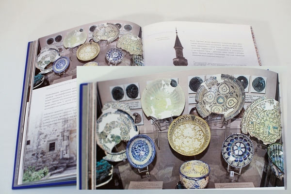 Пиалы, чаши, блюда с древнего азовского рынка попали в книгу директора Эрмитажа