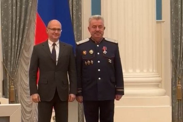 В Кремле Орденом Мужества наградили депутата из Азова