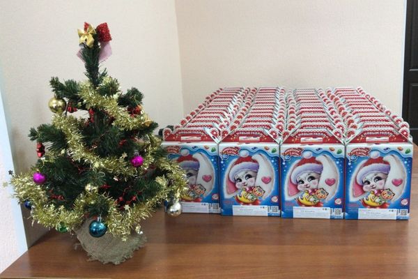 В Азове общественники приготовили новогодние подарки детям участников СВО