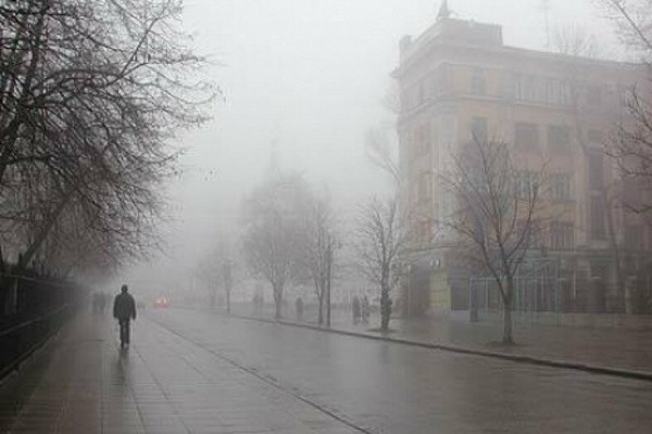 В последнюю неделю года Азовский район окутает туман и будут лить дожди