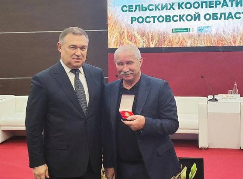 Житель Азовского района награждён медалью ордена «За заслуги перед Ростовской областью»