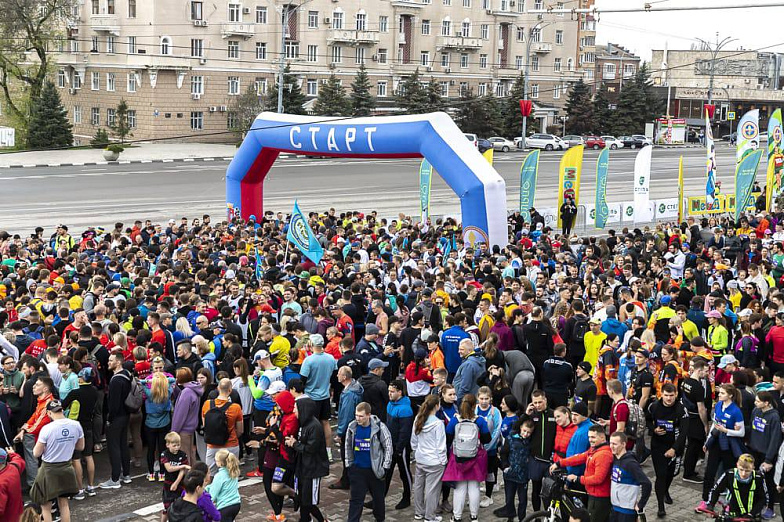 В забеге «Ростовское кольцо» приняли участие более трех тысяч человек