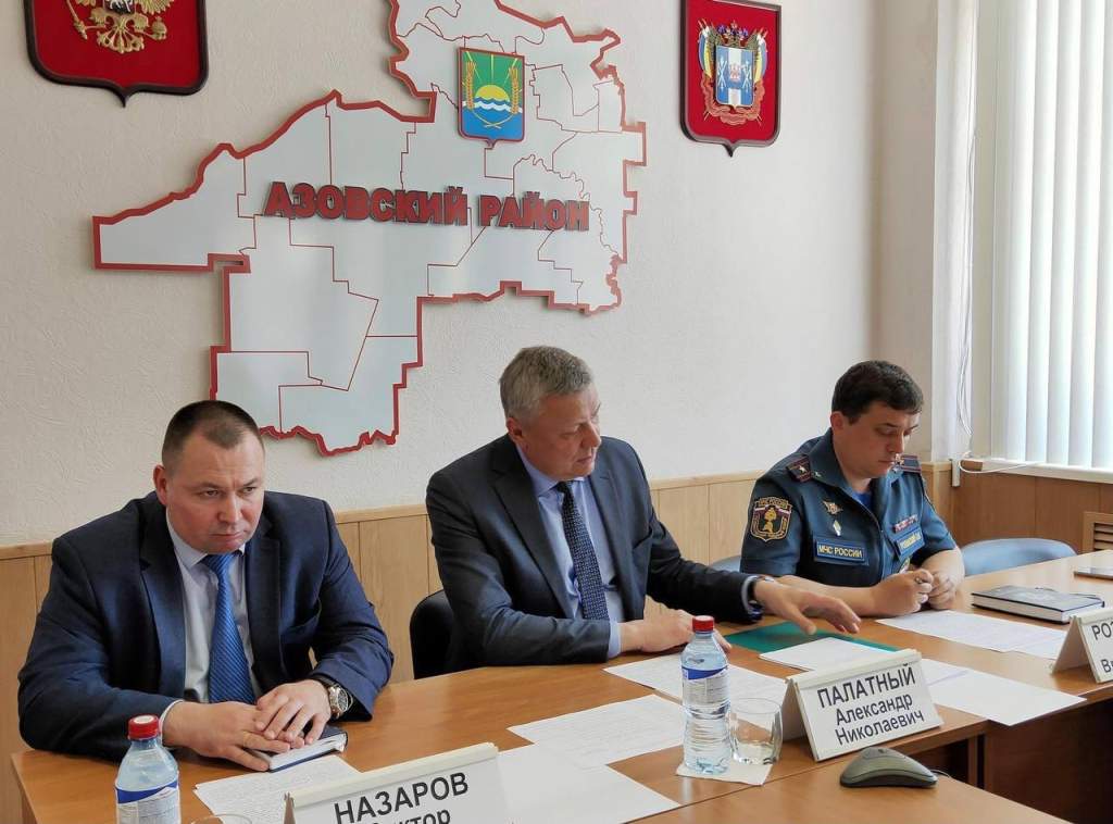 В Азовском районе прошло заседание антитеррористической комиссии