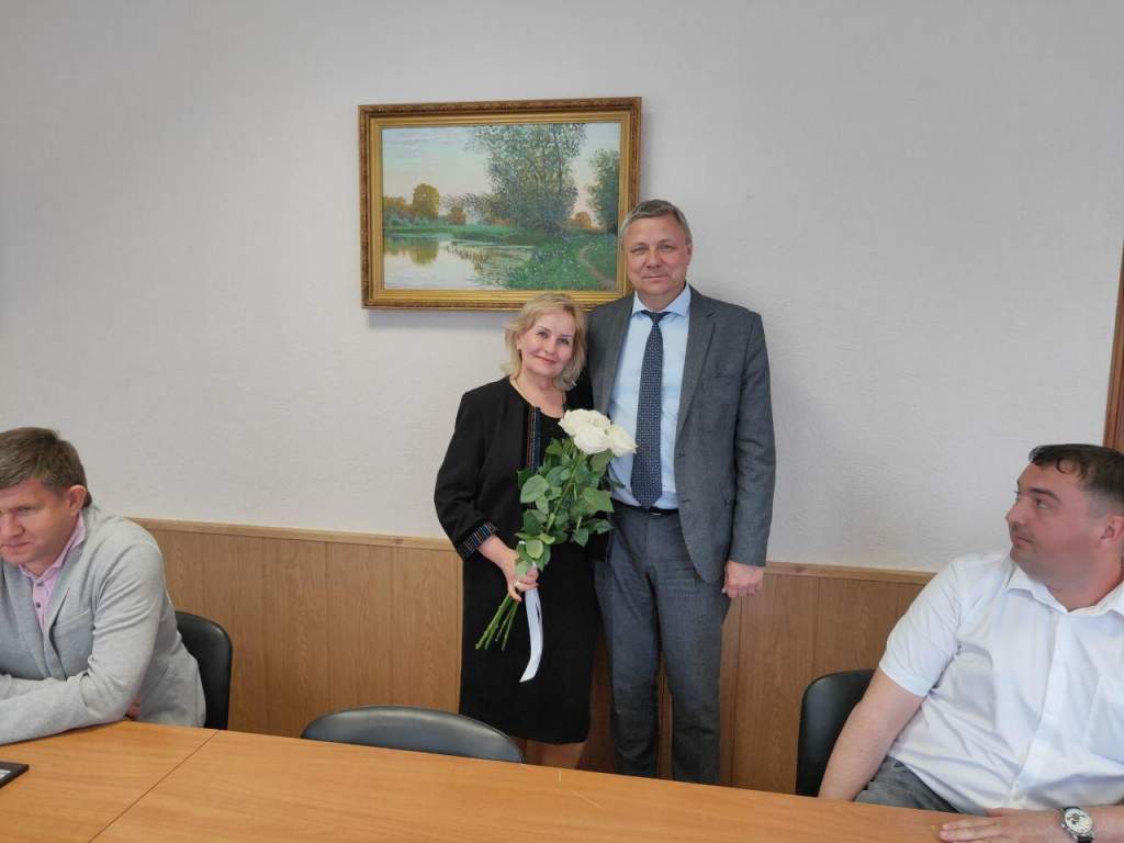 Глава администрации Азовского района Александр Палатный встретился с представителями бизнес-сообщества