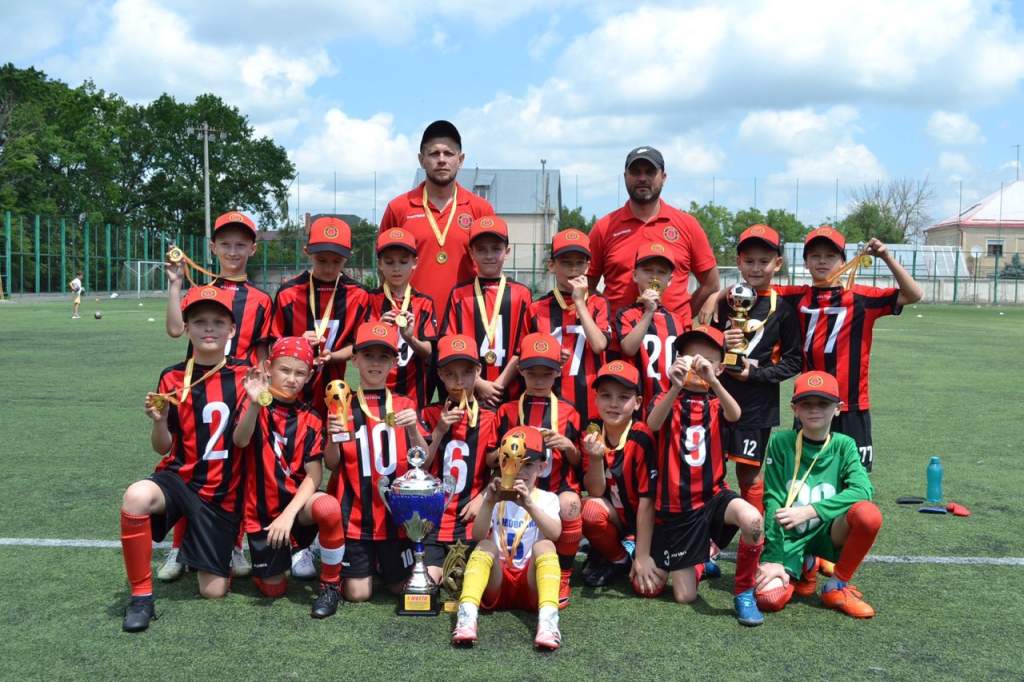 Футбольная команда из Азовского района — Чемпионы Международной Лиги