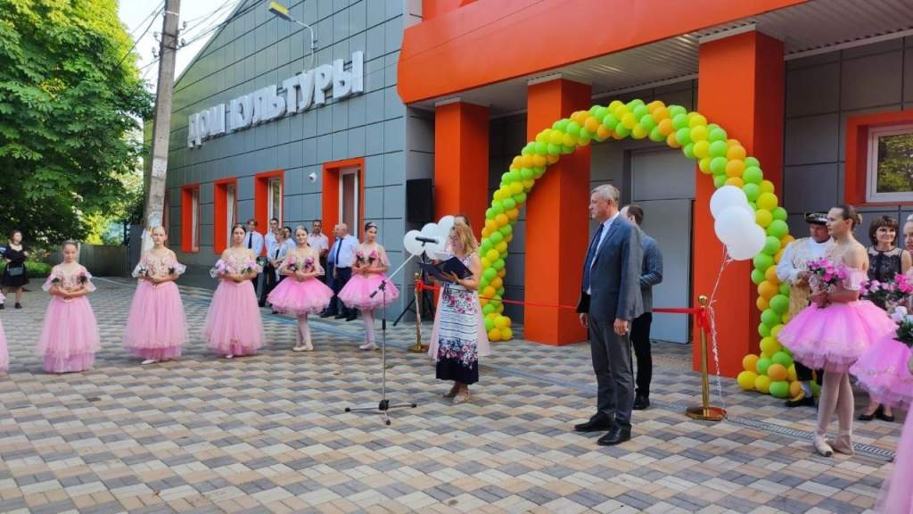 В Самарском прошло официальное открытие Дома культуры