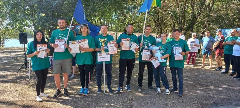 Педагоги Азовского района заняли 2 место в областном турслете
