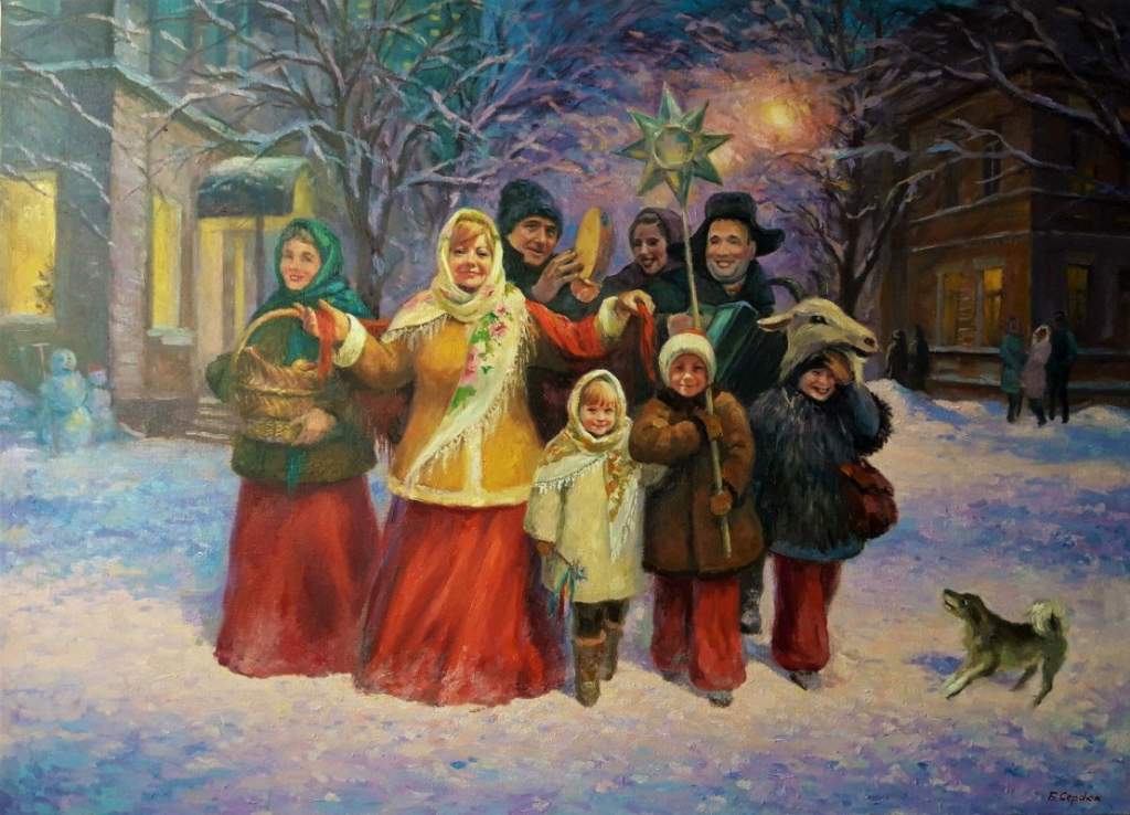 Как встречали Рождество на Руси