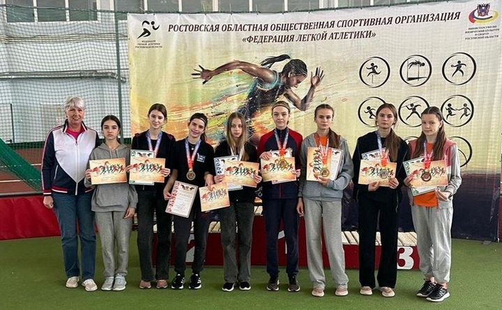Легкоатлетки из Азова выиграли областные соревнования по пятиборью