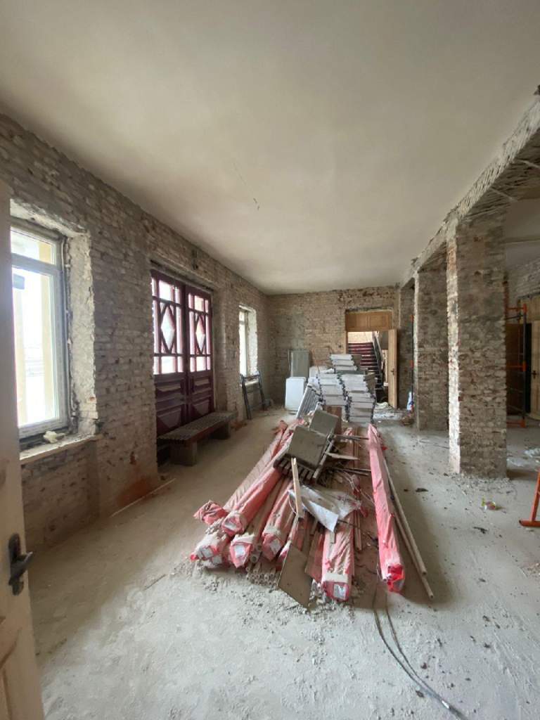 В селе Александровка идет второй этап ремонта Дома культуры