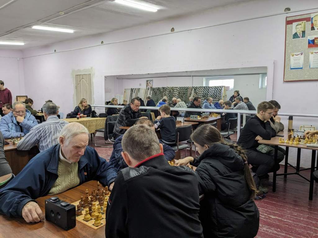 В Азовском районе прошел шахматный турнир