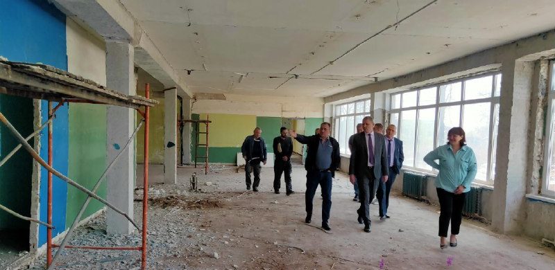 Капительный ремонт Кулешовской школы № 16 на летних каникулах начнется в полную силу